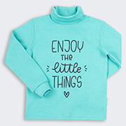 Гольф для дівчинки ГФ116 інтерлок Бембі U00-м'ятний