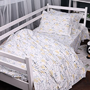 Постільна білизна в дитяче ліжечко 011 Dino фланель MirSon