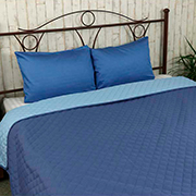 Покривало стьобане Руно Валенсія синє