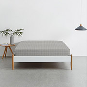 Простирадло на гумці Grey Geometry ранфорс Cosas висота 20 см