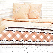 Постільна білизна 40-1010 Beige бязь gold Nostra