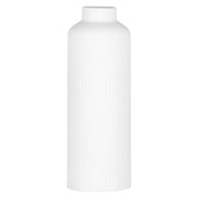 Ваза порцелянова 8х22.7 см Liguria Ardesto AR3803W біла