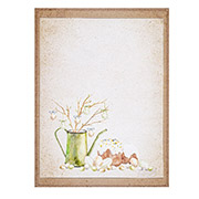 Кухонний великодній рушник Зелений глечик і паска Home Line