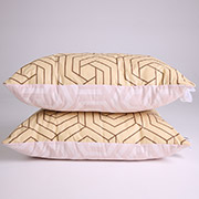 Набір середніх подушок Бамбук 3104 Color Fun Line бязь Geometry MirSon