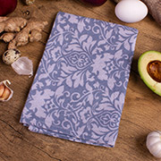 Рушник кухонний 217 Blue Patterns рогожа-напівпанама Mirson