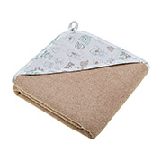 Махровий рушник-куточок Тедді Home Line бежевий