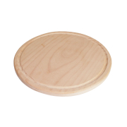 Дошка 26 см бук кругла для подачі піци mz353114 MAZHURA