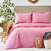 Покривало з наволочками Palvi Karaca Home fusya фуксія