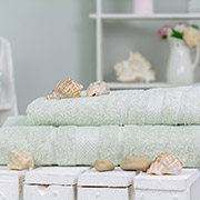 Набір махрових рушників 5008 SoftNess Menthol Mirson 2 шт