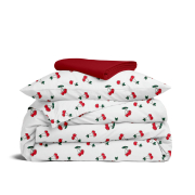 Дитяча постільна білизна в ліжечко CHERRY Cosas червоний