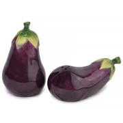 Набір для спецій керамічний 2 предмети Баклажани Lefard 59-349