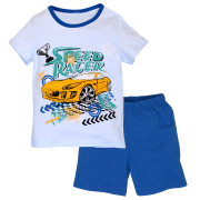 Піжама для хлопчика Татошка 0101271маш кулір блакитний