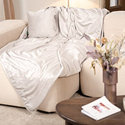 Плед велюровий двосторонній Aspen Sonex сірий