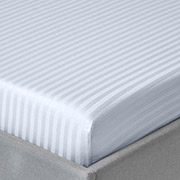 Простирадло на гумці Porcelain сатин-страйп Cosas висота 20 см