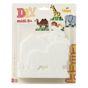 Набір термомозаїки полів для Midi - слон 291 жирафа 292 лев 293 верблюд 294 Midi 5+ Hama 4582