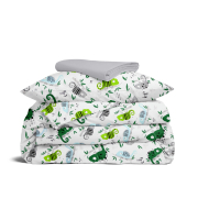 Дитяча постільна білизна в ліжечко CHAMELEON Cosas зелений