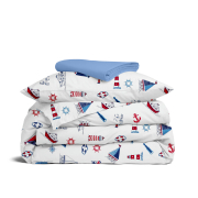 Дитяча постільна білизна в ліжечко MARINE Cosas синій