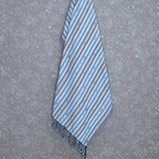 Рушник для сауни та пляжу Pompon Arya синій