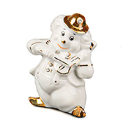 Фигурка декоративная фарфоровая Клоун 9см Lefard 149-363