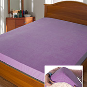 Простирадло махрове на гумці Ярослав 10 бузковий