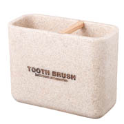 Стакан для зубных щеток Bisk Dakar 07569 беж