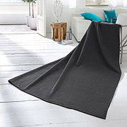 Плед Thermosoft anthrazit Biederlack
