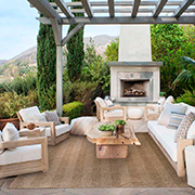 Килим для тераси Cord SL Carpet коричневий 350393