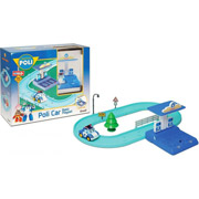 Ігровий набір маленький трек з розумною машиною Полі Robocar Poli 83270