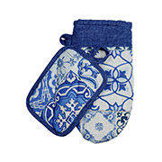 Набір Фреска прихватка і рукавиця Прованс синій 028349
