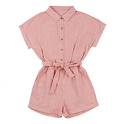 Комбінезон лляний КБ192 Бембі I00-абрикосовий