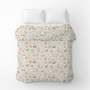 Підковдра із бязі Котяча радість Home Line бежевий