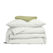 Дитяча постільна білизна в ліжечко MINI DOTS CS20 Cosas молочний