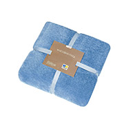 Флісовий однотонний плед Денім Home Line