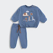 Костюм КС807 трикотаж-двунитка Бемби 800-синий