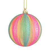 Новорічна іграшка Куля Мармелад багатобарвний 972844