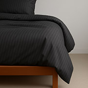 Підковдра Boston Iron Grey Stripe сатин U-tek Home