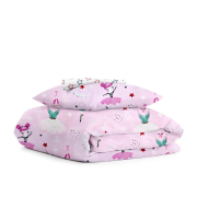 Дитяча постільна білизна в ліжечко BALLERINA Cosas рожевий