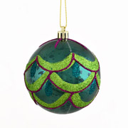 Куля новорічна 8 см Клівія Yes! Fun 973160