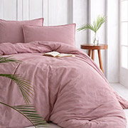 Комплект постільної білизни SoundSleep Stonewash Adriatic pastel pink пастельно-рожевий