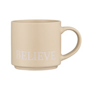 Чашка керамічна 420 мл Believe Ardesto AR3043Y жовта