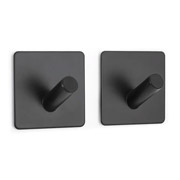 Набір гачків клейких 2 шт Art Black Fabrika FK0218