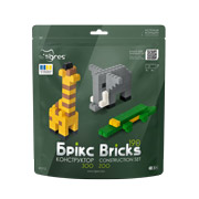 Конструктор 190 елементів Зоо Брікс Tigres 40012