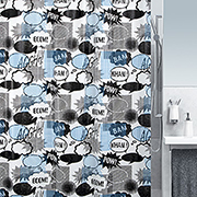 Шторка для ванной виниловая Spirella Wow