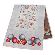 Доріжка на стіл гобеленова LiMaSo Квіткове Різдво