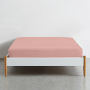 Простирадло на гумці Copper Dots ранфорс Cosas висота 20 см