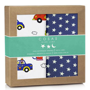 Набір Пелюшок Cosas бязь Cars Stars