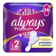 Прокладки гігієнічні 26 шт Always Platinum Super Quatro
