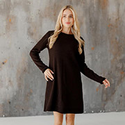 Сукня в'язана Ніколь міні Art Knit шоколадний