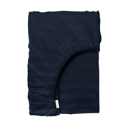 Простынь на резинке в детскую кроватку Navy Cosas сатин