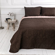 Покривало з наволочками Аравійська ніч Vintage ТЕП коричневе